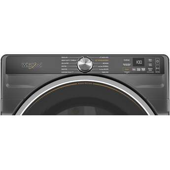 Whirlpool 27 Inch Smart Gas Dryer with 7.4 cu ft Capacity, Wrinkle Shield™, AI Intelligent Dry, Quick Wash & Dry, Sanitize Cycle, Air Dry Cycle, Whirlpool® App, Cycle Notification, Voice Control, Family Share and ENERGY STAR® Certified: Black — thumbnail 36