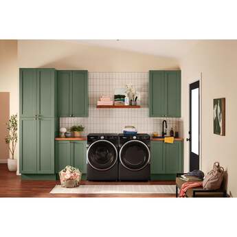 Whirlpool 27 Inch Smart Gas Dryer with 7.4 cu ft Capacity, Wrinkle Shield™, AI Intelligent Dry, Quick Wash & Dry, Sanitize Cycle, Air Dry Cycle, Whirlpool® App, Cycle Notification, Voice Control, Family Share and ENERGY STAR® Certified: Black — thumbnail 37
