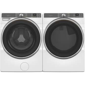 Whirlpool 27 Inch Smart Gas Dryer with 7.4 cu ft Capacity, Wrinkle Shield™, AI Intelligent Dry, Quick Wash & Dry, Sanitize Cycle, Air Dry Cycle, Whirlpool® App, Cycle Notification, Voice Control, Family Share and ENERGY STAR® Certified: White — thumbnail 13