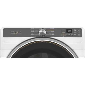 Whirlpool 27 Inch Smart Gas Dryer with 7.4 cu ft Capacity, Wrinkle Shield™, AI Intelligent Dry, Quick Wash & Dry, Sanitize Cycle, Air Dry Cycle, Whirlpool® App, Cycle Notification, Voice Control, Family Share and ENERGY STAR® Certified: White — thumbnail 16