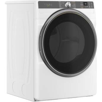Whirlpool 27 Inch Smart Gas Dryer with 7.4 cu ft Capacity, Wrinkle Shield™, AI Intelligent Dry, Quick Wash & Dry, Sanitize Cycle, Air Dry Cycle, Whirlpool® App, Cycle Notification, Voice Control, Family Share and ENERGY STAR® Certified: White — thumbnail 20