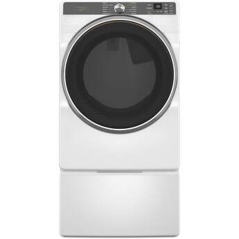 Whirlpool 27 Inch Smart Gas Dryer with 7.4 cu ft Capacity, Wrinkle Shield™, AI Intelligent Dry, Quick Wash & Dry, Sanitize Cycle, Air Dry Cycle, Whirlpool® App, Cycle Notification, Voice Control, Family Share and ENERGY STAR® Certified: White — thumbnail 22