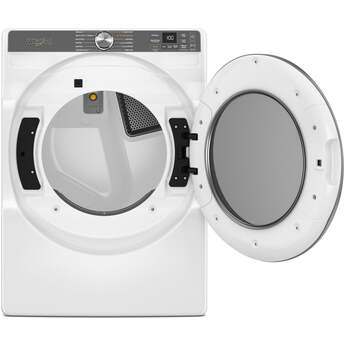 Whirlpool 27 Inch Smart Gas Dryer with 7.4 cu ft Capacity, Wrinkle Shield™, AI Intelligent Dry, Quick Wash & Dry, Sanitize Cycle, Air Dry Cycle, Whirlpool® App, Cycle Notification, Voice Control, Family Share and ENERGY STAR® Certified: White — thumbnail 28