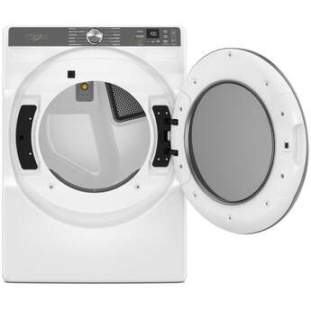Whirlpool 27 Inch Smart Gas Dryer with 7.4 cu ft Capacity, Wrinkle Shield™, AI Intelligent Dry, Quick Wash & Dry, Sanitize Cycle, Air Dry Cycle, Whirlpool® App, Cycle Notification, Voice Control, Family Share and ENERGY STAR® Certified: White — thumbnail 38