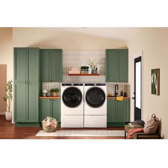 Whirlpool 27 Inch Smart Gas Dryer with 7.4 cu ft Capacity, Wrinkle Shield™, AI Intelligent Dry, Quick Wash & Dry, Sanitize Cycle, Air Dry Cycle, Whirlpool® App, Cycle Notification, Voice Control, Family Share and ENERGY STAR® Certified: White — thumbnail 47