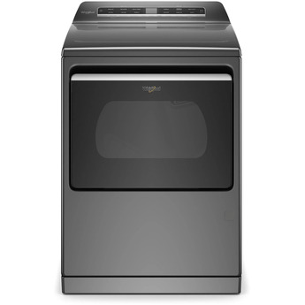 Whirlpool 7.4 cu.ft. Chrome Shadow Gas Front Load Dyer with Sanitize - Energy Star