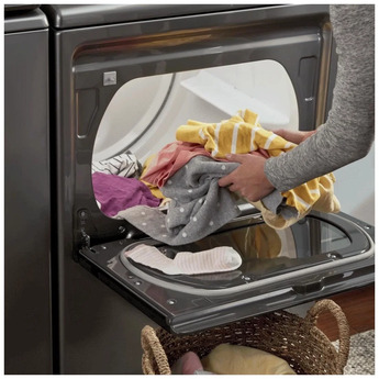 Whirlpool 7.4 cu.ft. Chrome Shadow Gas Front Load Dyer with Sanitize - Energy Star — thumbnail 12