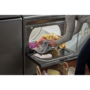 Whirlpool 7.4 cu.ft. Chrome Shadow Gas Front Load Dyer with Sanitize - Energy Star — thumbnail 20