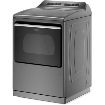 Whirlpool 7.4 cu.ft. Chrome Shadow Gas Front Load Dyer with Sanitize - Energy Star — thumbnail 22