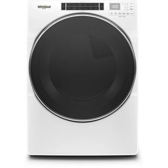 Whirlpool 7.4 cu.ft. White Front Load Gas Dryer with Sanitize - Energy Star