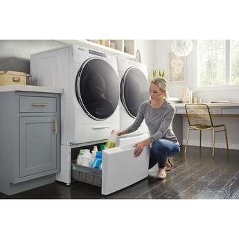 Whirlpool 7.4 cu.ft. White Front Load Gas Dryer with Sanitize - Energy Star — thumbnail 13