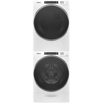 Whirlpool 7.4 cu.ft. White Front Load Gas Dryer with Sanitize - Energy Star — thumbnail 18