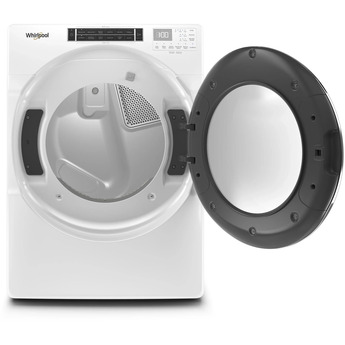 Whirlpool 7.4 cu.ft. White Front Load Gas Dryer with Sanitize - Energy Star — thumbnail 2