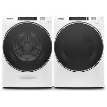 Whirlpool 7.4 cu.ft. White Front Load Gas Dryer with Sanitize - Energy Star — thumbnail 22