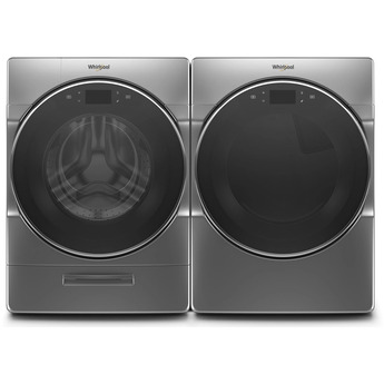 Whirlpool 7.4 cu.ft. Chrome Shadow Front Load Gas Dryer with Sanitize & Remote - Energy Star — thumbnail 6