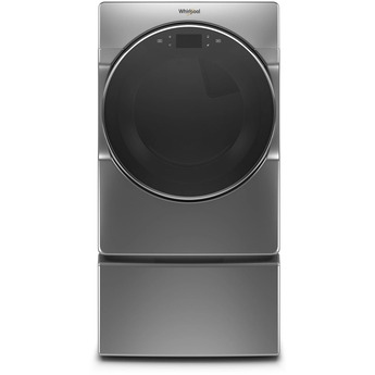 Whirlpool 7.4 cu.ft. Chrome Shadow Front Load Gas Dryer with Sanitize & Remote - Energy Star — thumbnail 8