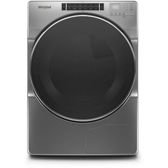 Whirlpool 7.4 cu.ft. Chrome Shadow Front Load Electric Heat Pump Dryer - Energy Star