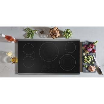 Cafe CEP90362TSS 36 Inch Electric Smoothtop Cooktop — thumbnail 9