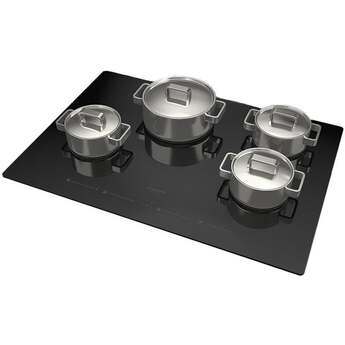 Fulgor Milano F7RT30B1 30 Inch 700 Series Touch Radiant Cooktop, 4 Zone: Glossy Black — thumbnail 10