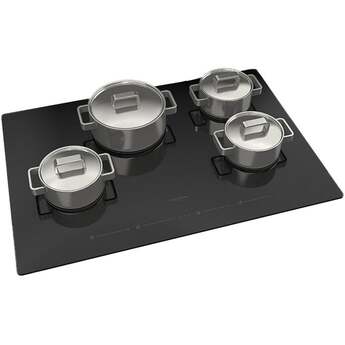 Fulgor Milano F7RT30B1 30 Inch 700 Series Touch Radiant Cooktop, 4 Zone: Glossy Black — thumbnail 4