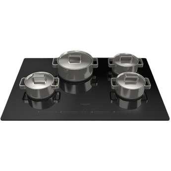 Fulgor Milano F7RT30B1 30 Inch 700 Series Touch Radiant Cooktop, 4 Zone: Glossy Black — thumbnail 9