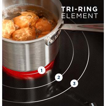 GE JEP5036DTBB 36 Inch Electric Smoothtop Cooktop — thumbnail 6