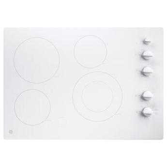 GE JP3530TJWW 30 Inch Electric Smoothtop Cooktop