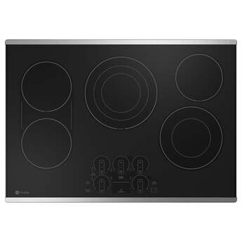 GE Profile PEP9030STSS 30 Inch Electric Smoothtop Cooktop