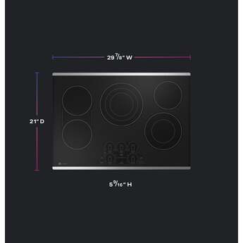 GE Profile PEP9030STSS 30 Inch Electric Smoothtop Cooktop — thumbnail 11