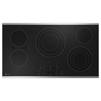 GE Profile PEP9036STSS 36 Inch Electric Smoothtop Cooktop