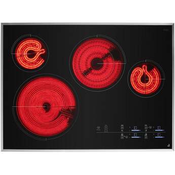 Jenn Air JEC4430KS 30 Inch Tap Touch Ceran Cooktop Stainless Steel — thumbnail 4