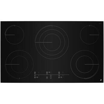 Jenn Air JEC4536KB 36 Inch Tap Touch Ceran Cooktop Black Glass — thumbnail 11