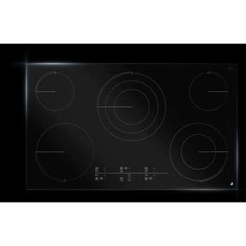 Jenn Air JEC4536KB 36 Inch Tap Touch Ceran Cooktop Black Glass — thumbnail 14