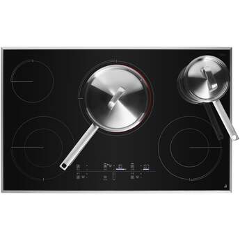Jenn Air JEC4536KS 36 Inch Tap Touch Ceran Cooktop Stainless Steel — thumbnail 3