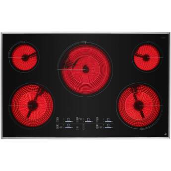 Jenn Air JEC4536KS 36 Inch Tap Touch Ceran Cooktop Stainless Steel — thumbnail 5