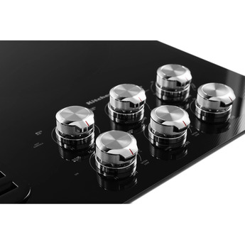 Kitchen Aid KitchenAid 36" Black Smoothtop Electric Cooktop with Downdraft Ventilation — thumbnail 6
