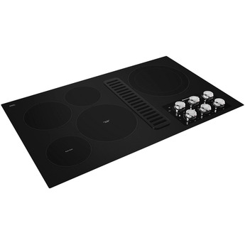 Kitchen Aid KitchenAid 36" Black Smoothtop Electric Cooktop with Downdraft Ventilation — thumbnail 9
