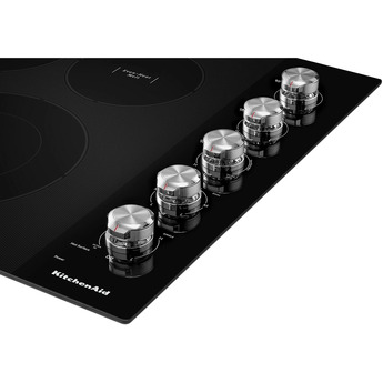 Kitchen Aid KitchenAid 30" Black Ceramic Glass Electric Smoothtop Cooktop — thumbnail 4