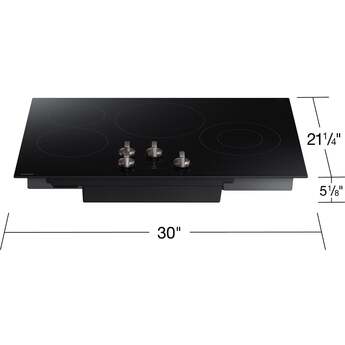 Samsung NZ30FG5332RK Electric Cooktop Black — thumbnail 2