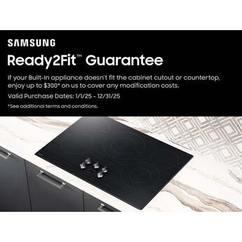 Samsung 30 Inch Electric Cooktop With 5 Zones And Illuminated Knobs, Energy Star Rated: Black — thumbnail 10