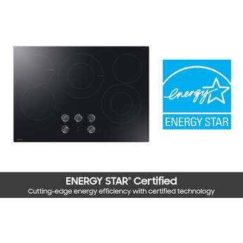 Samsung 30 Inch Electric Cooktop With 5 Zones And Illuminated Knobs, Energy Star Rated: Black — thumbnail 15
