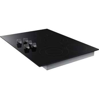 Samsung 30 Inch Electric Cooktop With 5 Zones And Illuminated Knobs, Energy Star Rated: Black — thumbnail 9