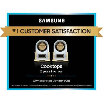 Samsung 36 Inch Electric Cooktop With 5 Zones And Illuminated Knobs, Energy Star Rated: Black — thumbnail 4