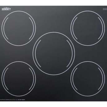 Summit CRS5B13B 27 Inch Electric Smoothtop Cooktop — thumbnail 4