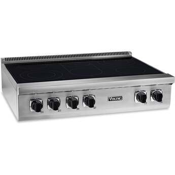 Viking VERT53616BSS 48 Inch Smoothtop Rangetop — thumbnail 3