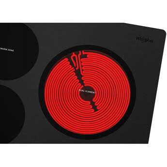 Whirlpool WCE97US6KB 36 Inch Electric Smoothtop Cooktop — thumbnail 9