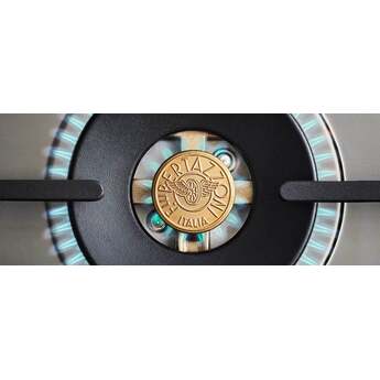 Bertazzoni HER486BTFEPNET Heritage Series 48 Inch Natural Gas, Dual Fuel Double Oven Freestanding Range in Nero Black — thumbnail 13