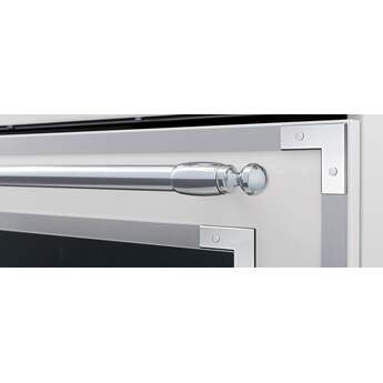 Bertazzoni HER486BTFEPNET Heritage Series 48 Inch Natural Gas, Dual Fuel Double Oven Freestanding Range in Nero Black — thumbnail 16