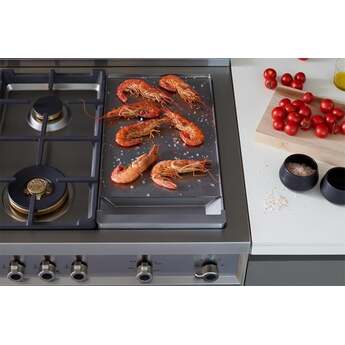 Bertazzoni PRO486BTFEPROT Professional Series 48 Inch Natural Gas, Dual Fuel Double Oven Freestanding Range in Rosso Red — thumbnail 18