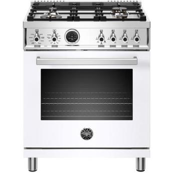Bertazzoni prof304dfsbitlp professional series 30 inch dual fuel freestanding range 1
